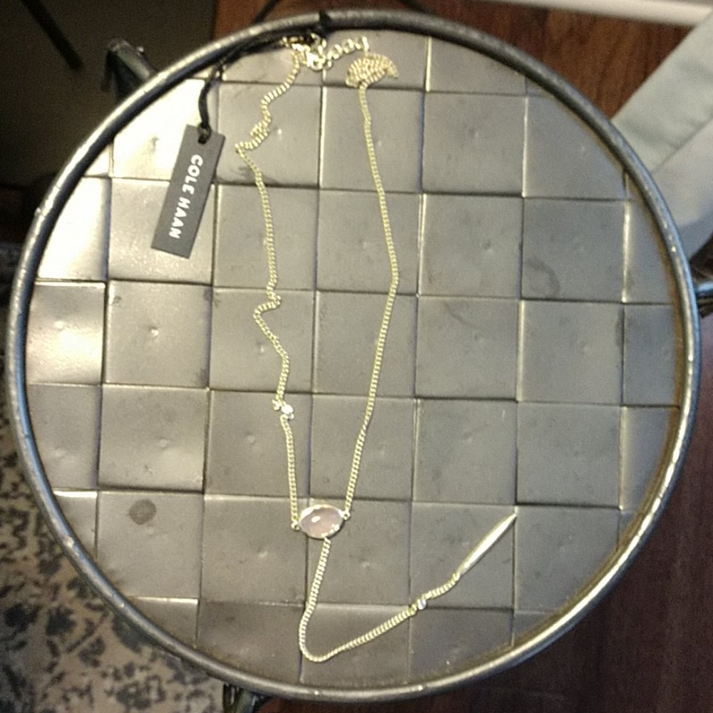 Bnwt Cole Haan semi precious necklace